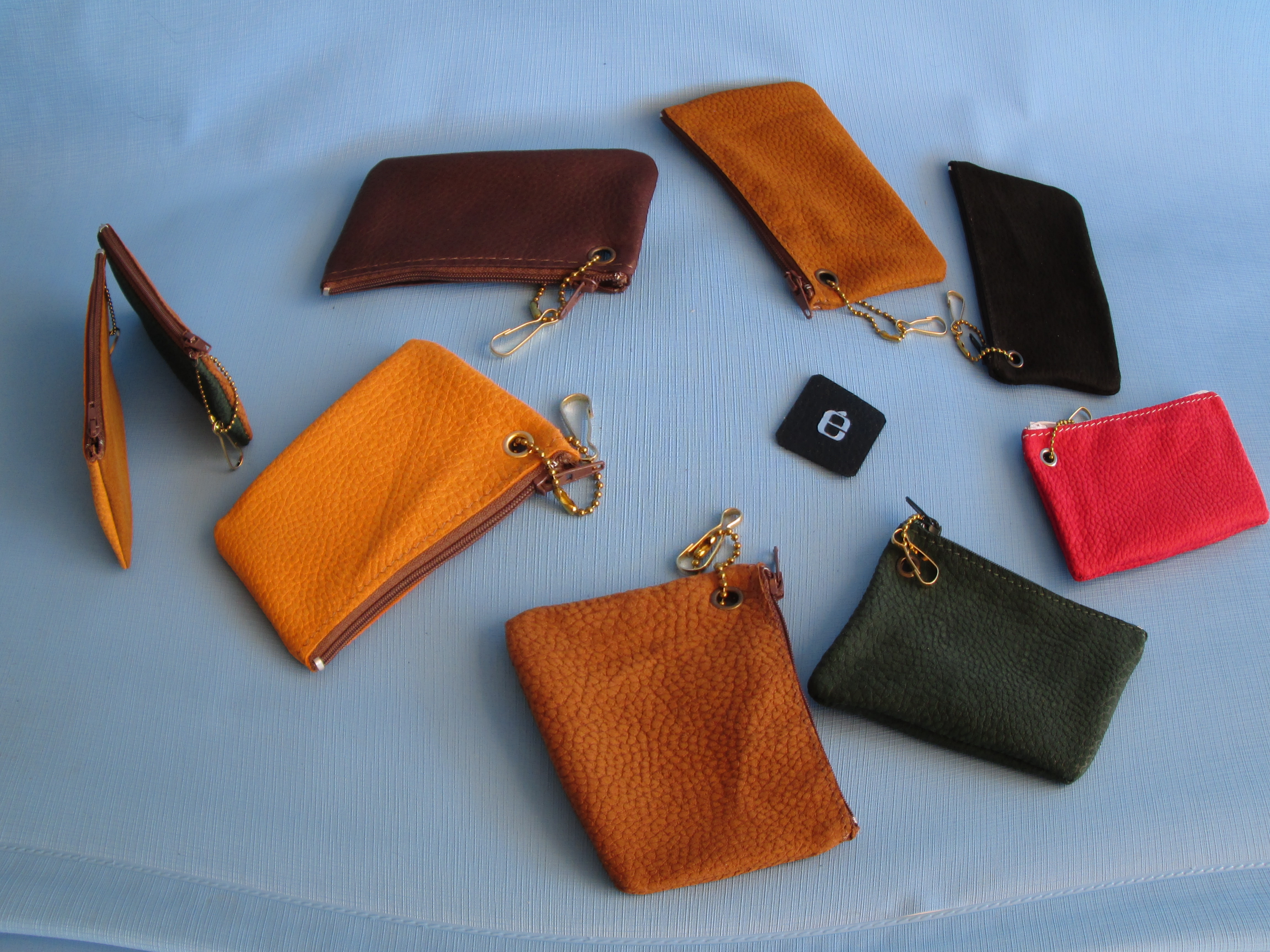 Credit Card Leather Pouch